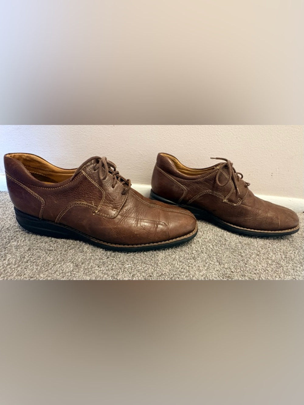 Keen Men’s Brown Lace-Up Oxfords